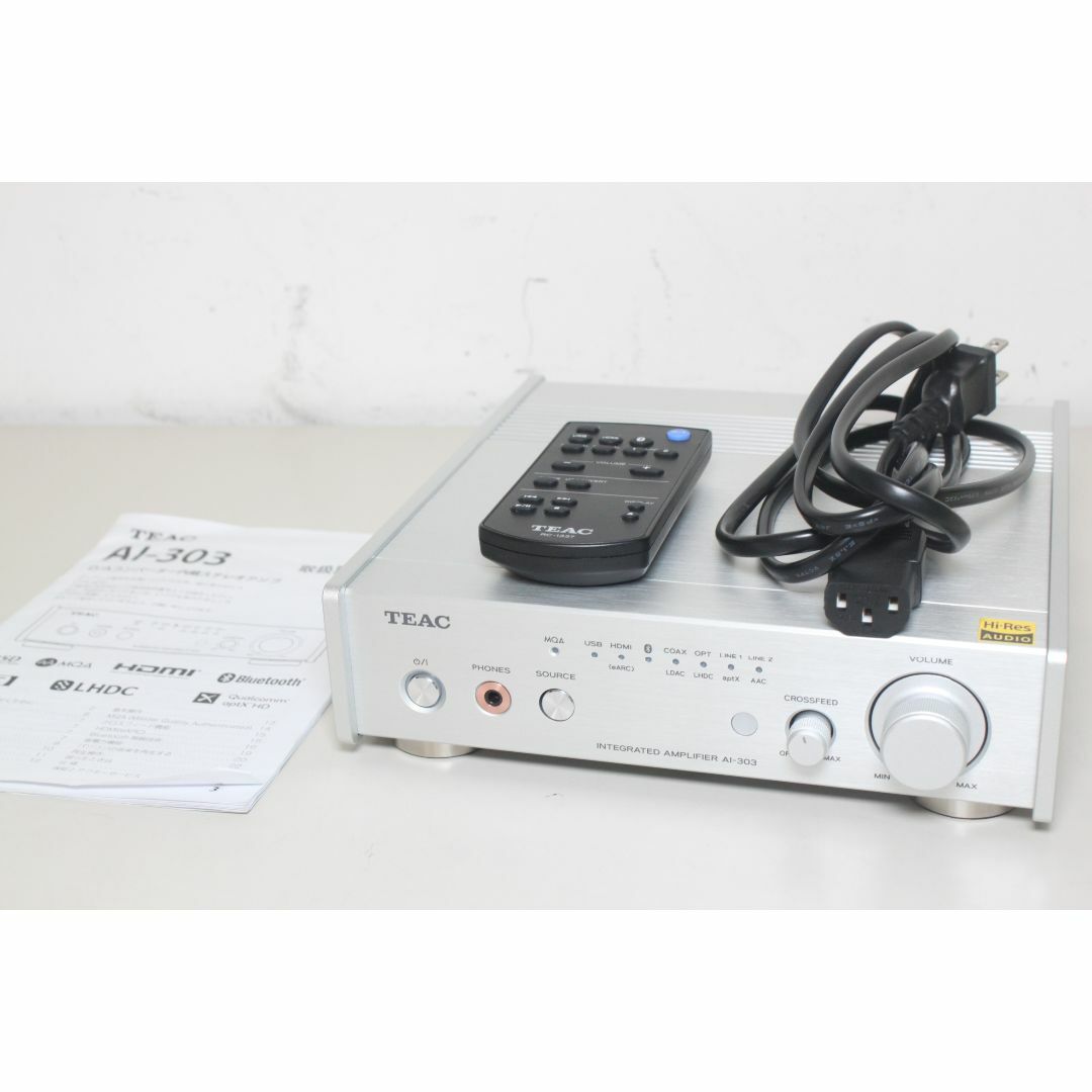 TEAC 押し戻し USB DAC/ステレオプリメインアンプ AI-301DA-SP/S TEAC 押し戻し USB DAC/ステレオプリメインアンプ AI-301DA-SP/S