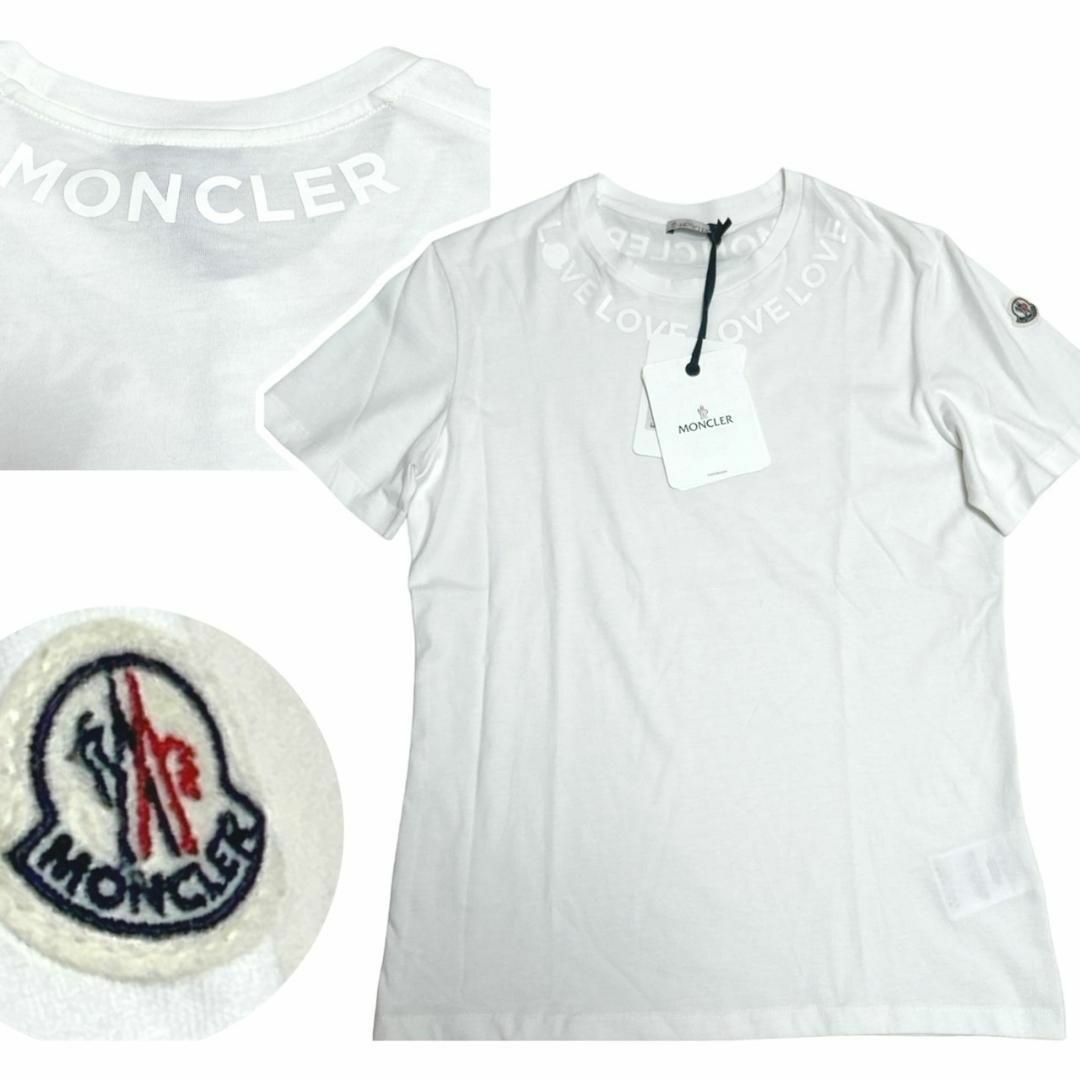 MONCLER - 新品タグ付き LOVE MONCLER ロゴ Tシャツ Sの通販 by MONCLER - 新品タグ付き LOVE MONCLER ロゴ Tシャツ Sの通販 by