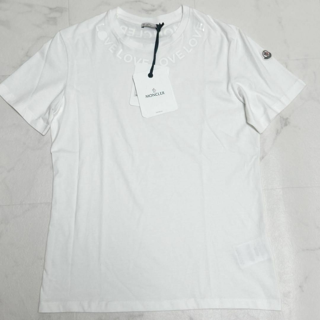 MONCLER - 新品タグ付き LOVE MONCLER ロゴ Tシャツ Sの通販 by MONCLER - 新品タグ付き LOVE MONCLER ロゴ Tシャツ Sの通販 by