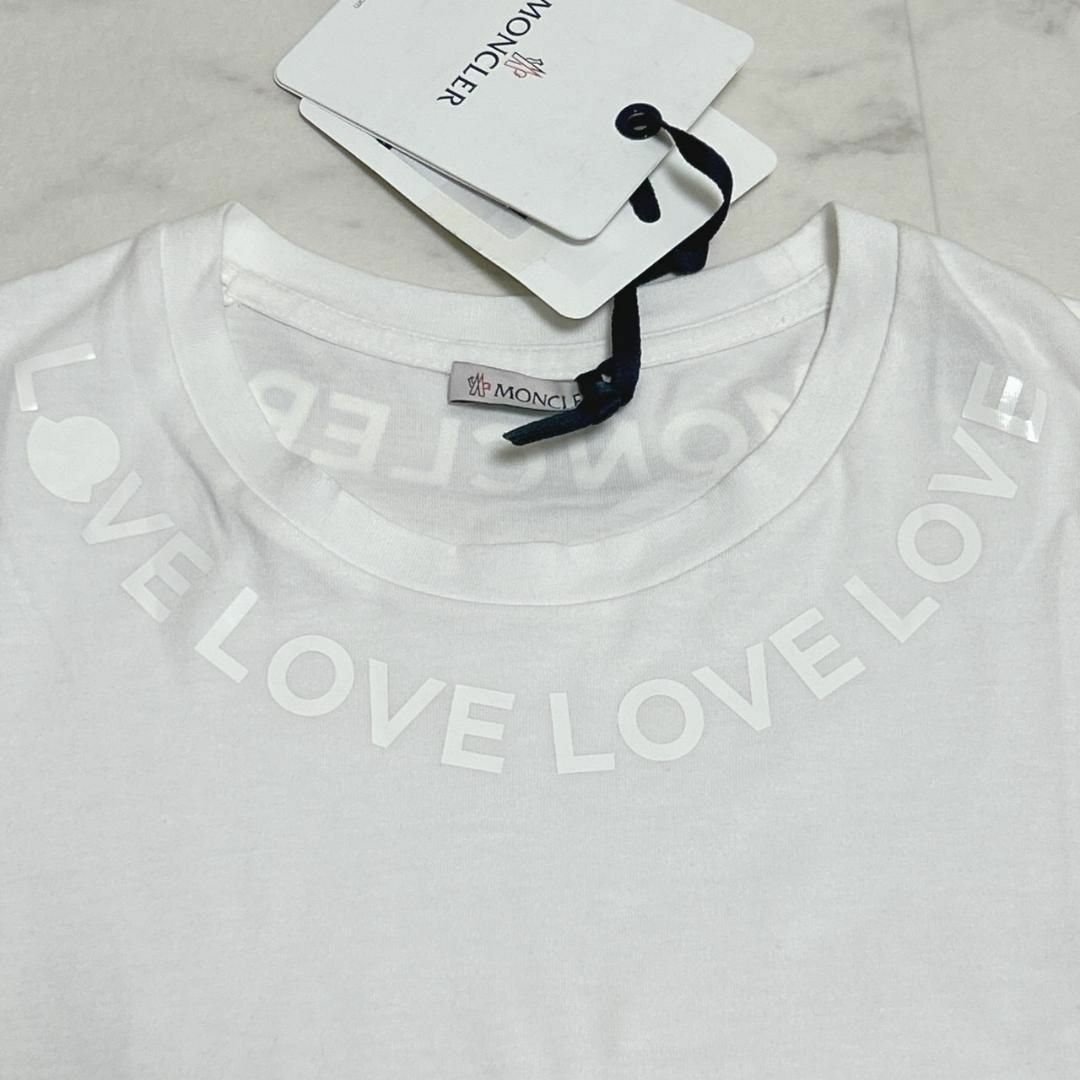 MONCLER - 新品タグ付き LOVE MONCLER ロゴ Tシャツ Sの通販 by MONCLER - 新品タグ付き LOVE MONCLER ロゴ Tシャツ Sの通販 by