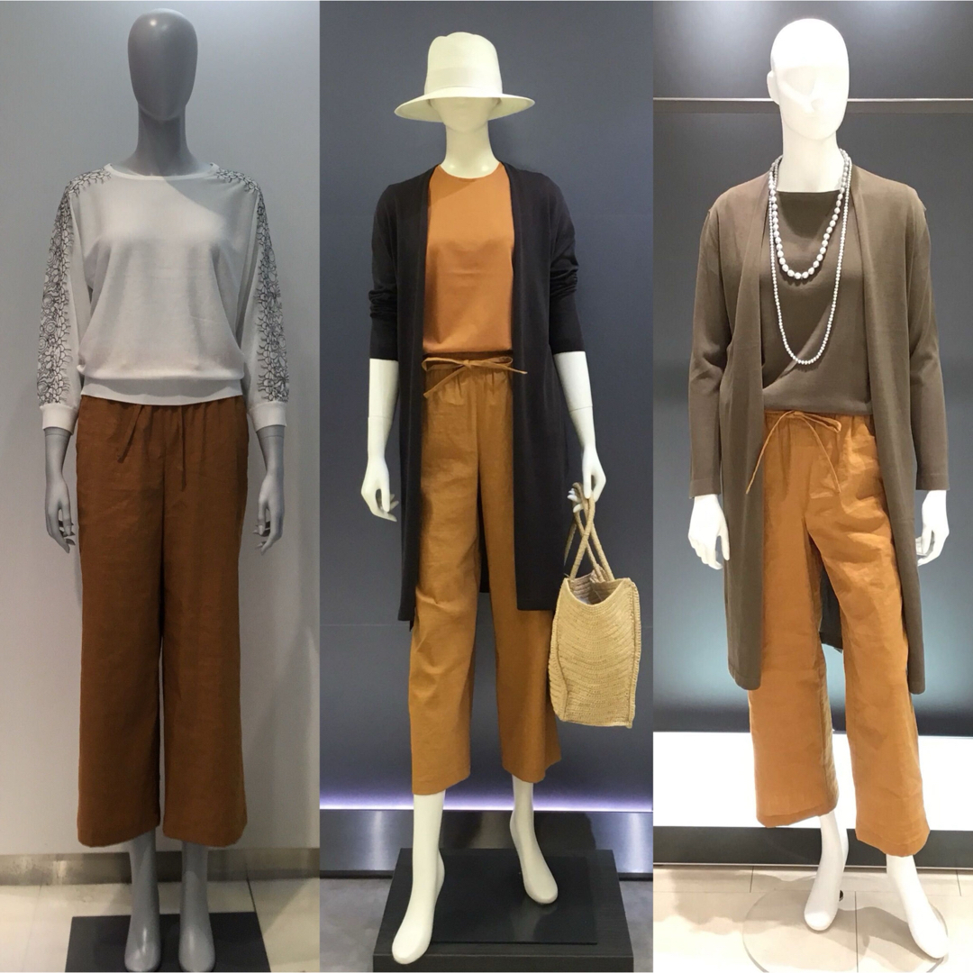 Theory luxe - theory luxe 19SS Crunch ワイドクロップドパンツ スモール