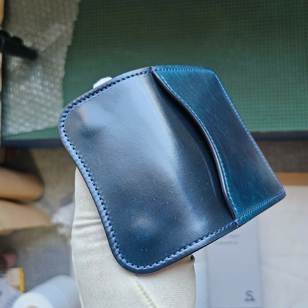 未使用 新品 ワイルドスワンズ タング フル シェルコードバン インテンスブルー 未使用 新品 ワイルドスワンズ タング フル シェルコードバン インテンスブルー