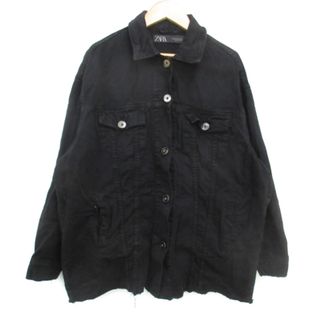 ZARA(Gジャン/デニムジャケット ・ ブラック/黒色系)のフリマ ZARA(Gジャン/デニムジャケット ・ ブラック/黒色系)のフリマ