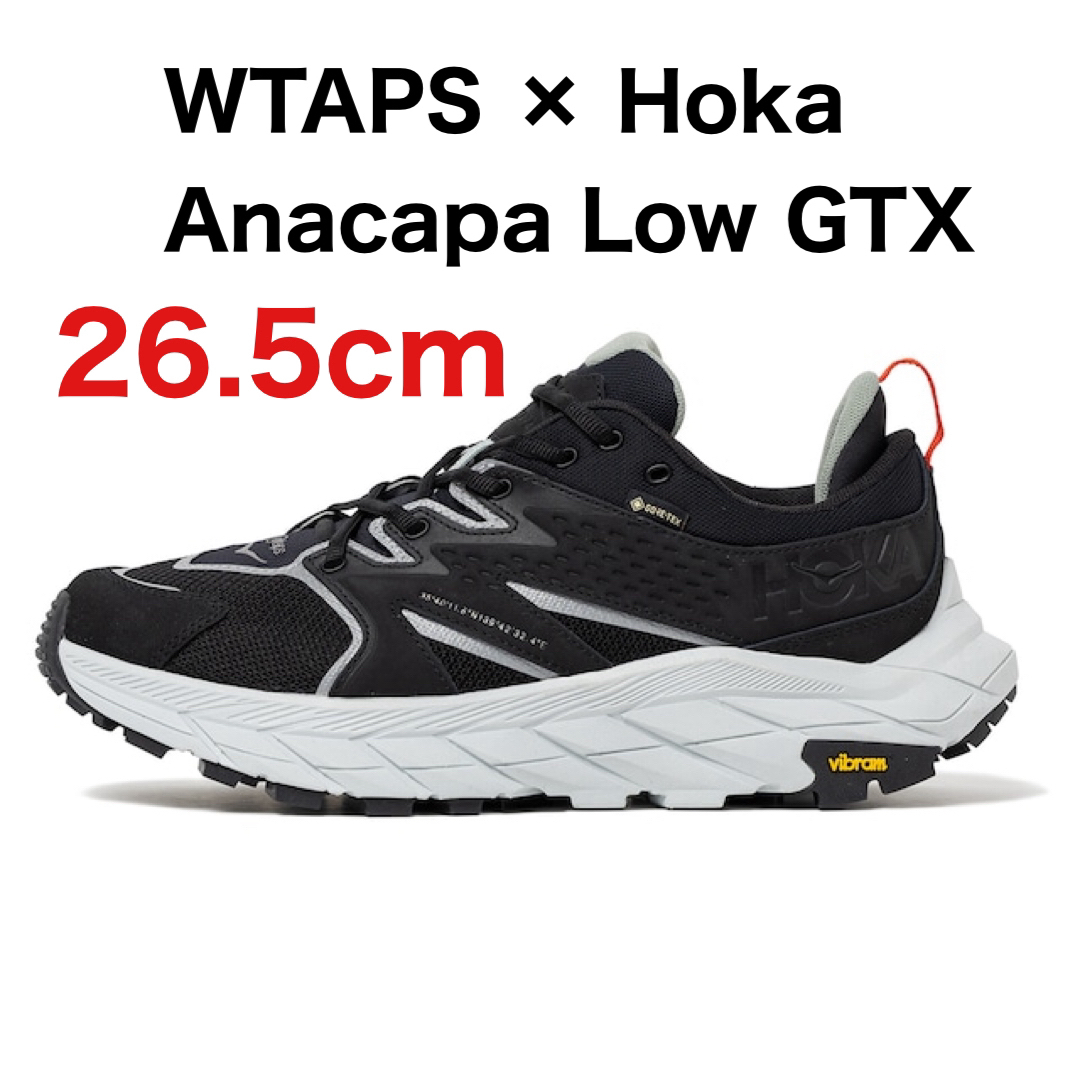 WTAPS Hoka Anacapa Low GTX 26.5cm Black WTAPS Hoka Anacapa Low GTX 26.5cm Black
