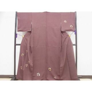 平和屋着物■訪問着　総刺繍　草花丸文　金銀糸　逸品　CAAD3883ev(着物)