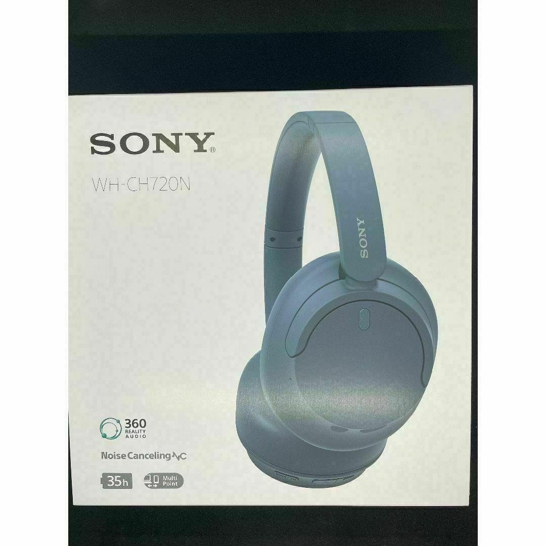 新品未開封】SONY ヘッドホン WH-CH720N(L) ブルー 新品未開封】SONY ヘッドホン WH-CH720N(L) ブルー