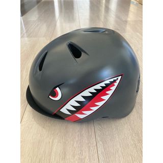 バーン(bern)のbern nino キッズ用ヘルメット S-Mサイズ バーン(スケートボード)
