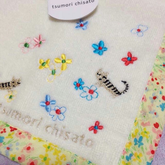 TSUMORI CHISATO(ツモリチサト)のクララベル様専用♥新品 ❤ ツモリチサト タオルハンカチ  ❤ レディースのファッション小物(ハンカチ)の商品写真