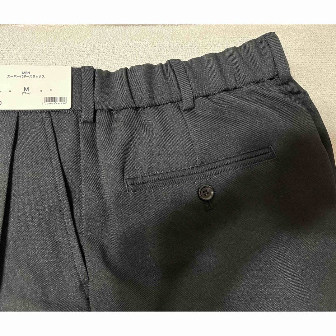 GU - 【新品】GU ジーユー スーパーバギースラックス ブラック M GU - 【新品】GU ジーユー スーパーバギースラックス ブラック M