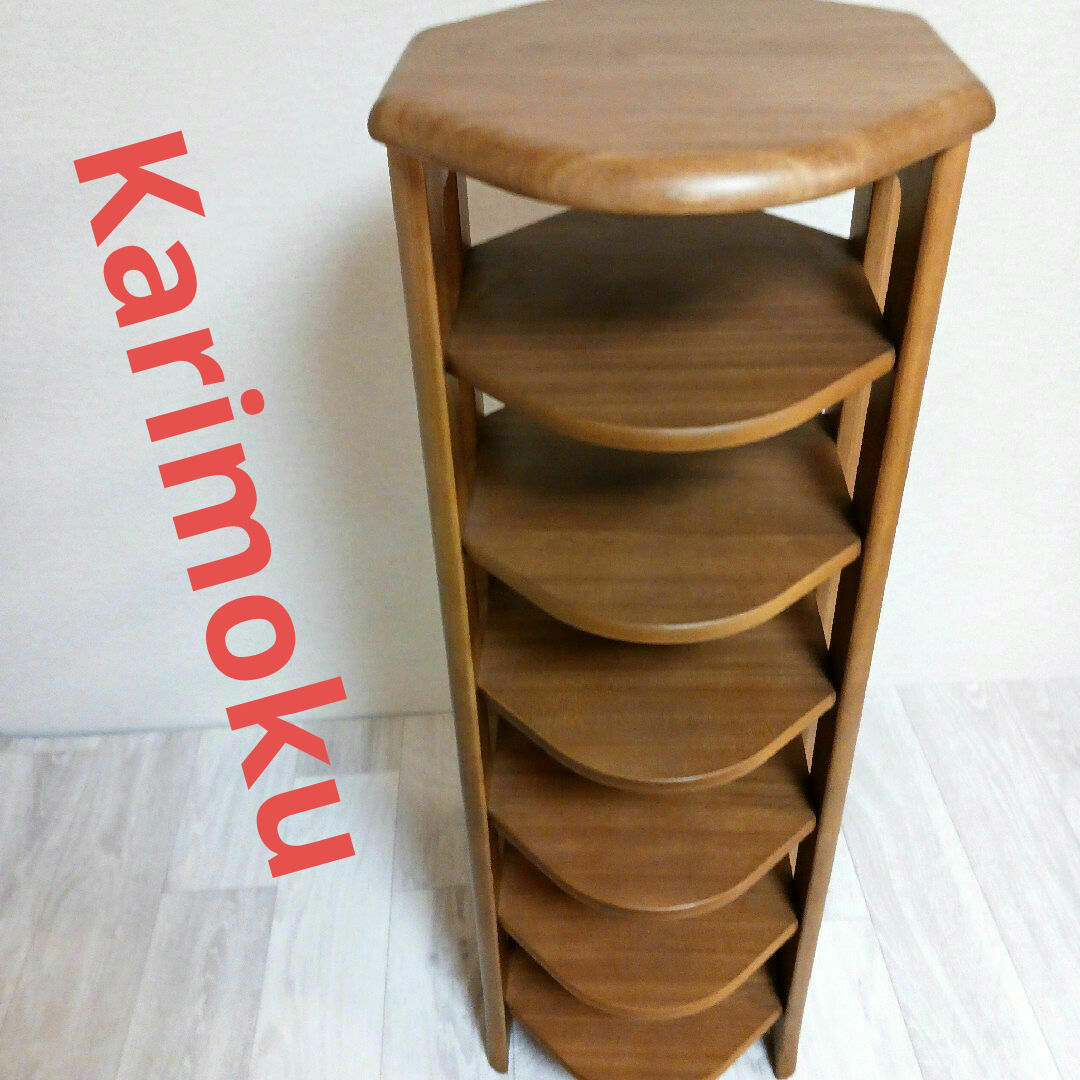 karimoku カリモク スリッパラック 花台 下駄箱 シューズラック karimoku カリモク スリッパラック 花台 下駄箱 シューズラック