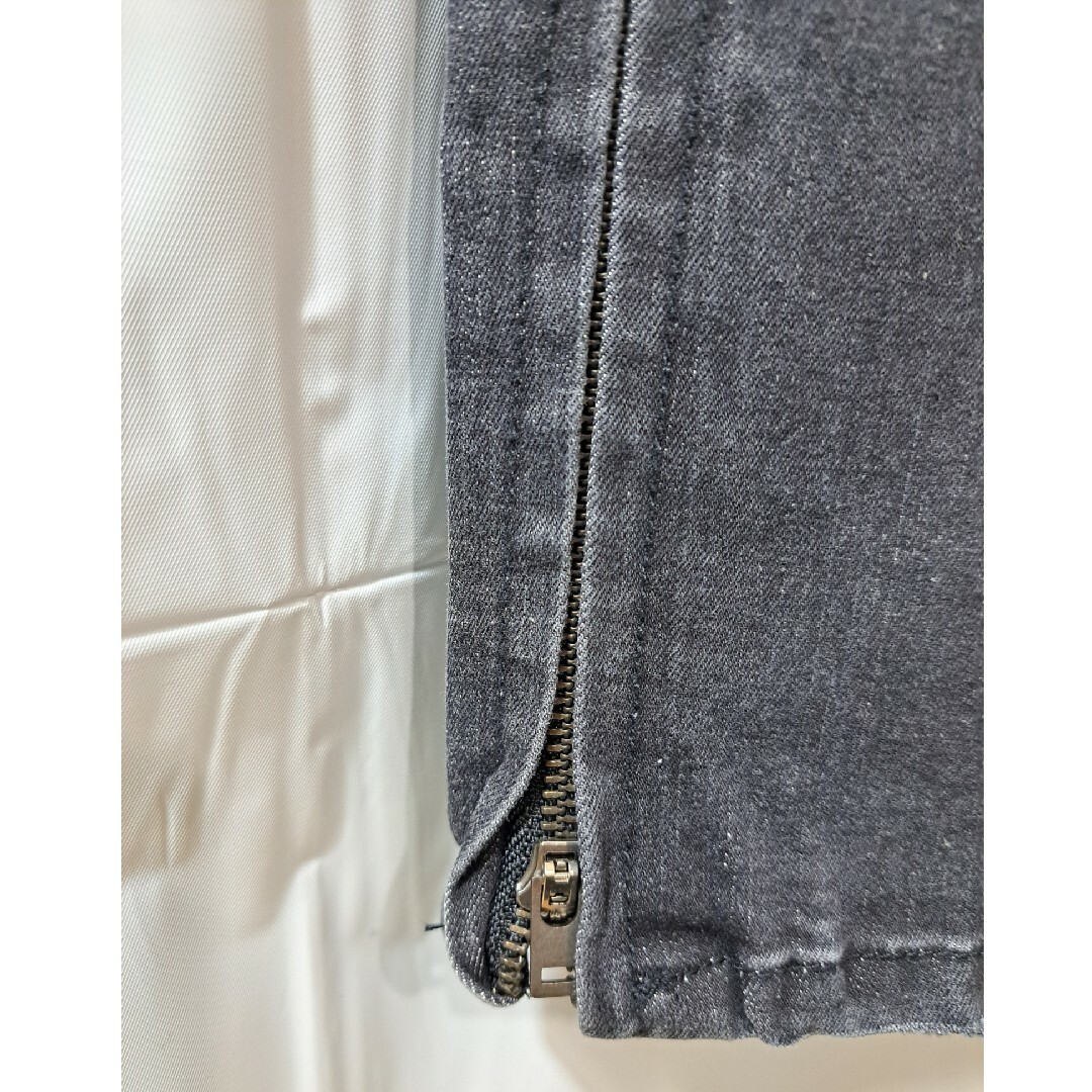 glamb - 未使用 glamb スキニーデニム レザー ジップ ブラック glamb - 未使用 glamb スキニーデニム レザー ジップ ブラック