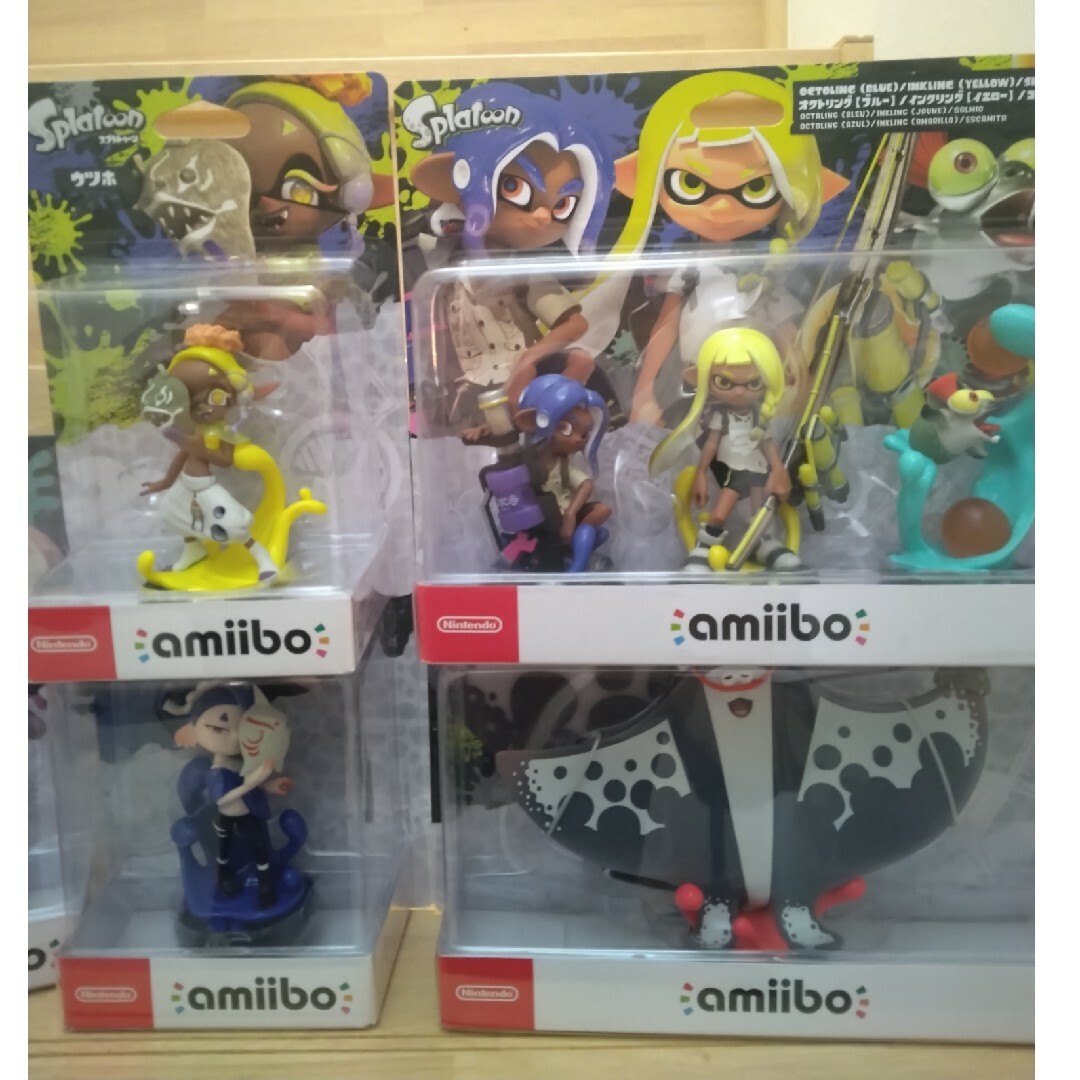 amiibo タコ ヒメ セット スプラトゥーン amiibo タコ ヒメ セット スプラトゥーン