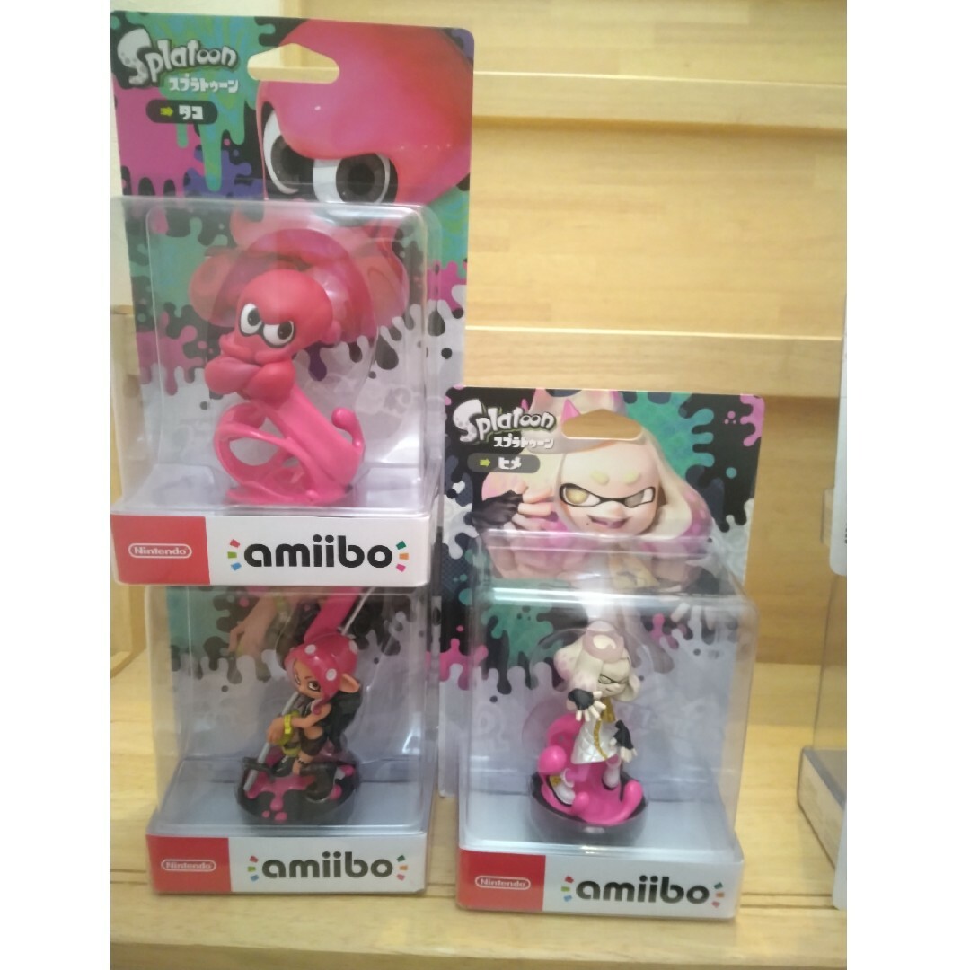 amiibo タコ ヒメ セット スプラトゥーン amiibo タコ ヒメ セット スプラトゥーン