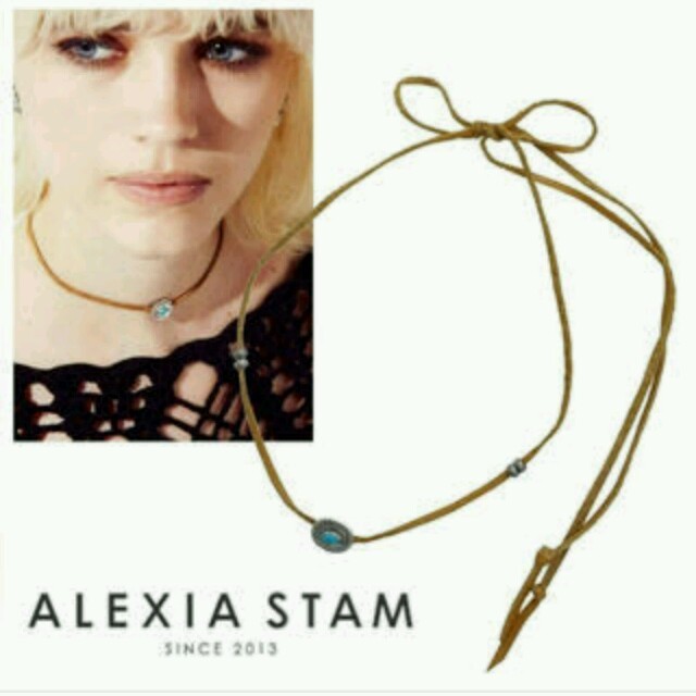 ALEXIA STAM(アリシアスタン)のAlexiastam/ターコイズコンチョチョーカー レディースのアクセサリー(ネックレス)の商品写真