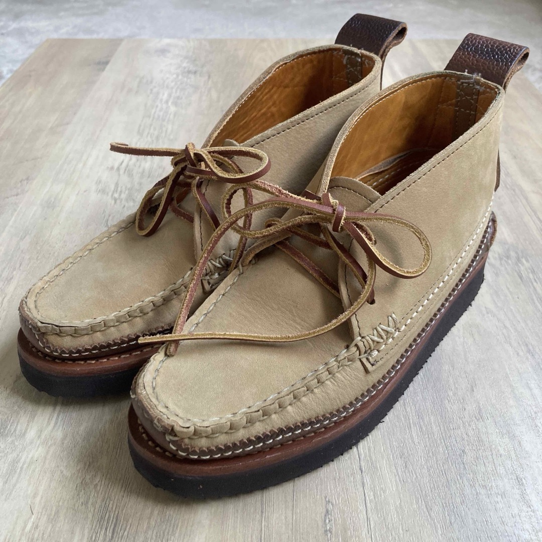 YUKETEN - ユケテン レザー チャッカブーツ モカシンの通販 by YUKETEN - ユケテン レザー チャッカブーツ モカシンの通販 by