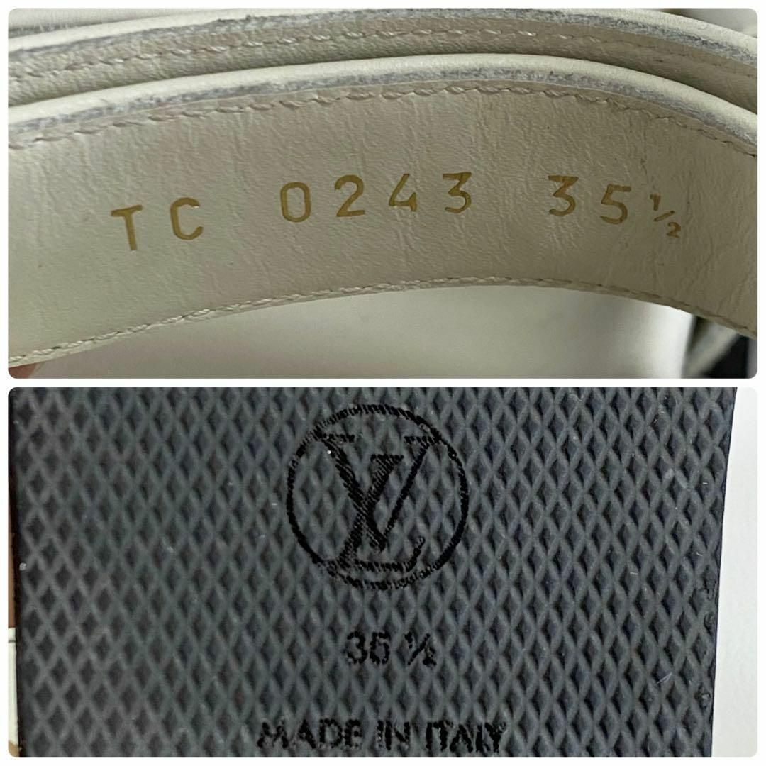LOUIS VUITTON - LOUIS VUITTON / LVサンセットライン サンダル LOUIS VUITTON - LOUIS VUITTON / LVサンセットライン サンダル
