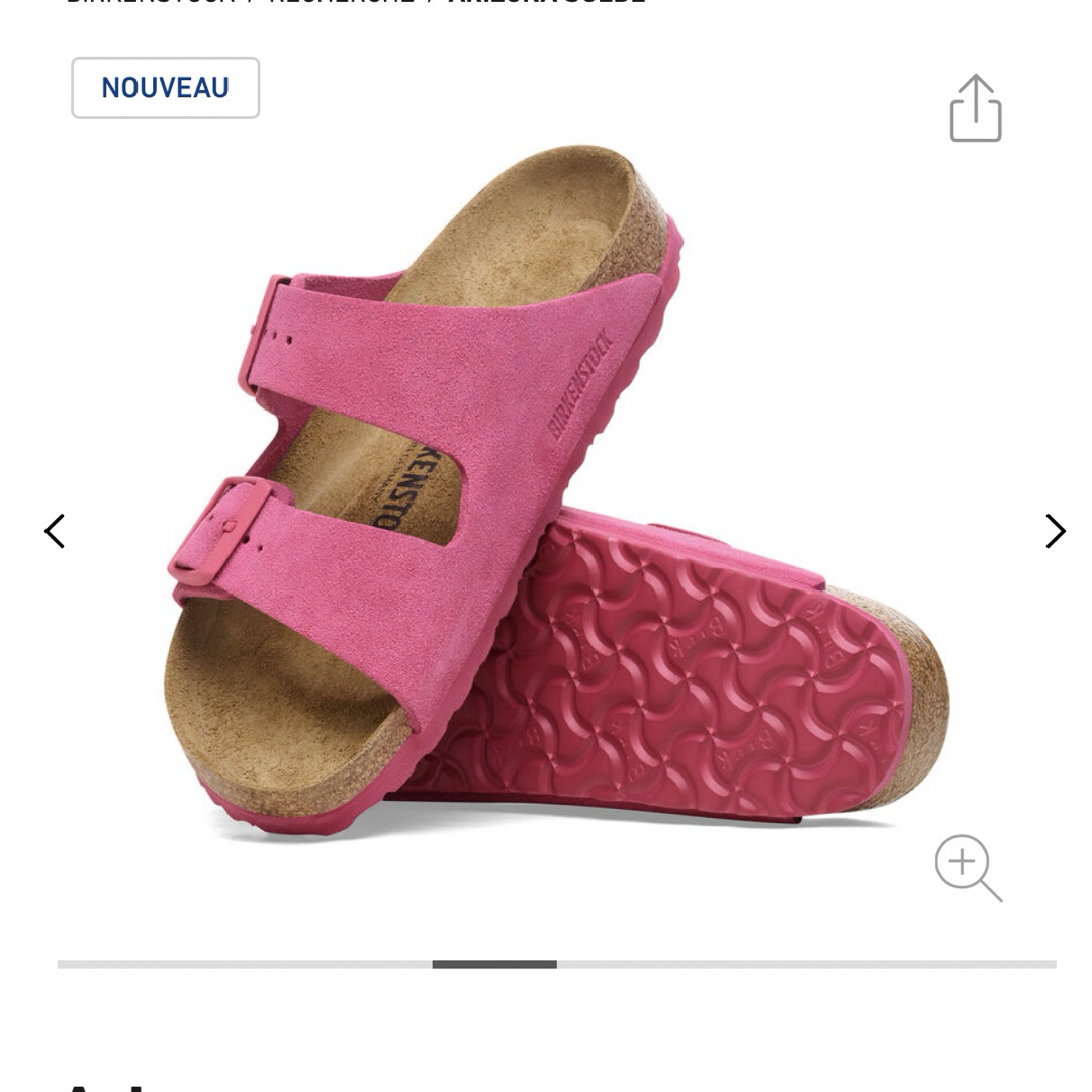 BIRKENSTOCK - ビルケンストック 未使用•日本未発売 ピンク BIRKENSTOCK - ビルケンストック 未使用•日本未発売 ピンク