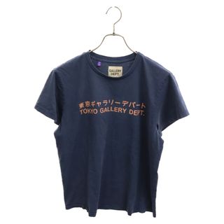 GALLERY DEPT. ギャラリーデプト Web限定 グリッター プリント 半袖Tシャツ カットソー ネイビー(Tシャツ/カットソー(半袖/袖なし))
