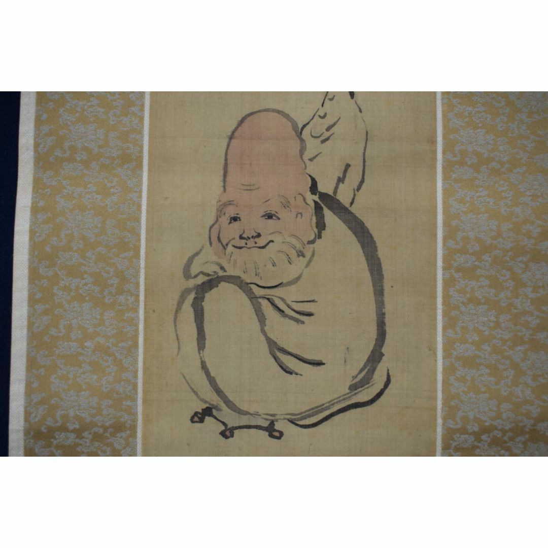 真作】池大雅/福禄寿画賛/掛軸☆宝船☆Y-937 美術品/アンティーク 真作】池大雅/福禄寿画賛/掛軸☆宝船☆Y-937 美術品/アンティーク