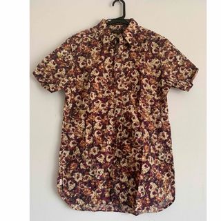 ポールスミス(Paul Smith)のポールスミス半袖シャツ花柄（Mサイズ）(シャツ)