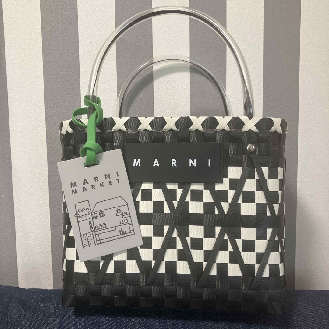 MARNI🖤カゴバッグトートストロー MARNI🖤カゴバッグトートストロー