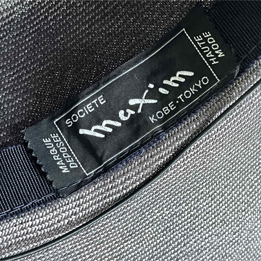 Maxim - 【超美品】老舗高級帽子店神戸maxim オーガンジーリボン Maxim - 【超美品】老舗高級帽子店神戸maxim オーガンジーリボン
