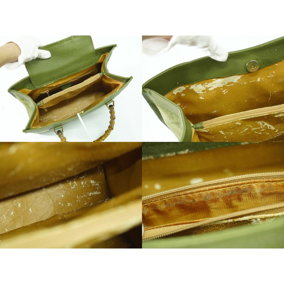 GUCCI - 本物 グッチ GUCCI バンブー ハンドバッグ トートバッグ GUCCI - 本物 グッチ GUCCI バンブー ハンドバッグ トートバッグ