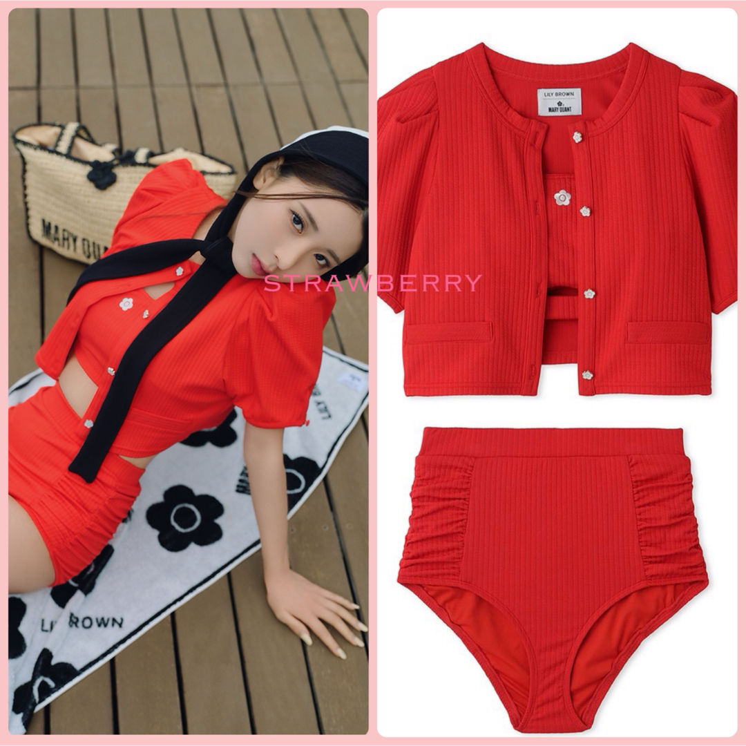 Lily Brown - LILYBROWN maryquant マリクワ 3ピーススウィムウェア