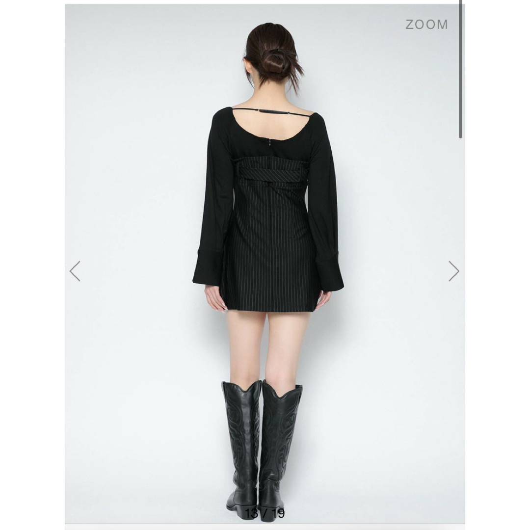 melt the lady neck tie mini dressの通販 by なんとかなれ melt the lady neck tie mini dressの通販 by なんとかなれ