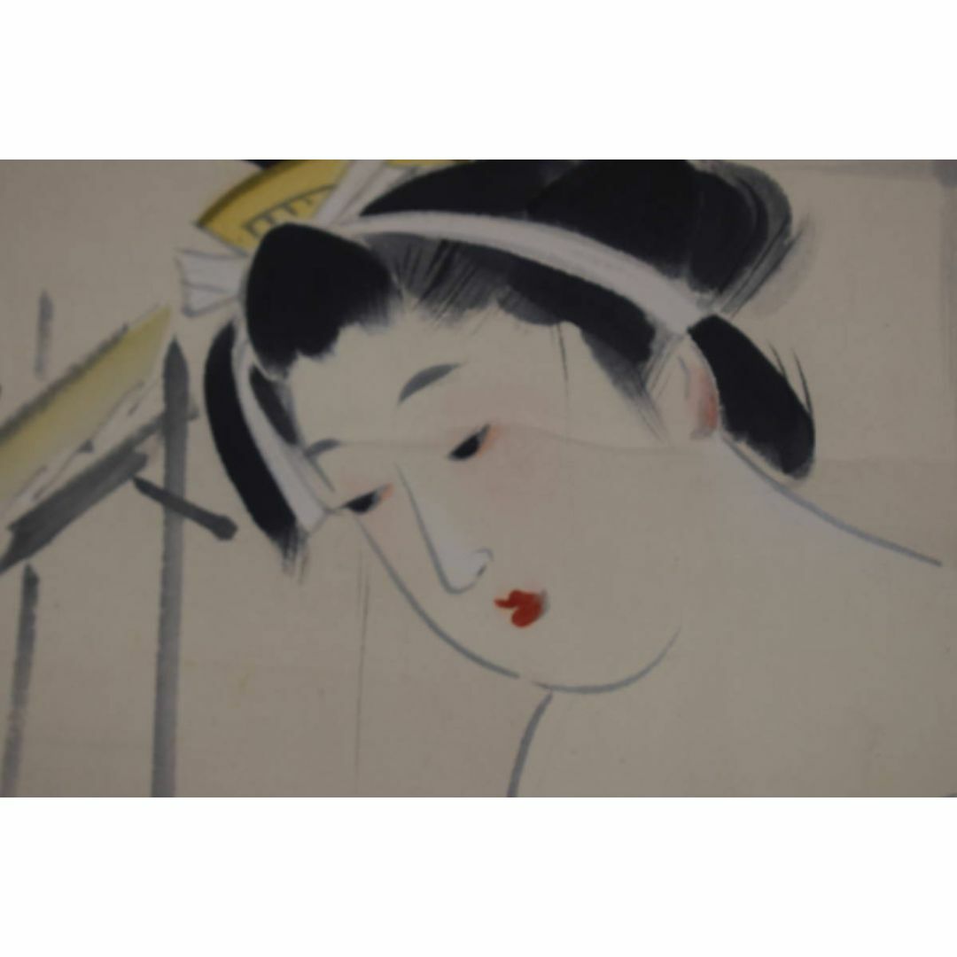 清春/美人画/美人行水図/掛軸☆宝船☆Z-416の通販 by 掛軸✩宝船 清春/美人画/美人行水図/掛軸☆宝船☆Z-416の通販 by 掛軸✩宝船