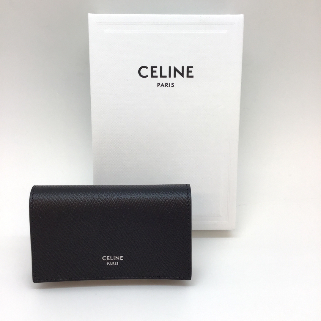 CELINE キーケース グレインドカーフスキン BLACK CELINE キーケース グレインドカーフスキン BLACK