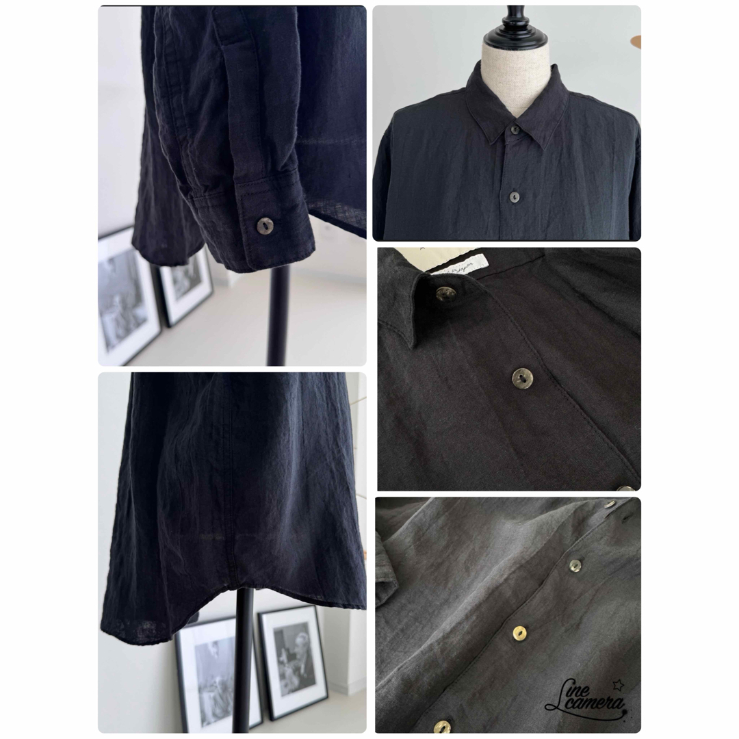 新品 argue ベルギーリネン シャツBELGIE LINEN SHIRTS 新品 argue ベルギーリネン シャツBELGIE LINEN SHIRTS