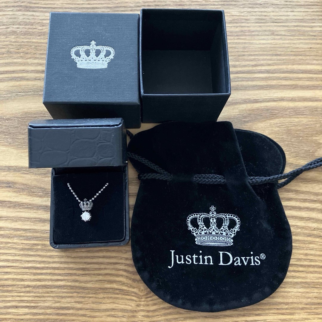 Justin Davis - Justin Davis クラウン ネックレス シルバーの Justin Davis - Justin Davis クラウン ネックレス シルバーの