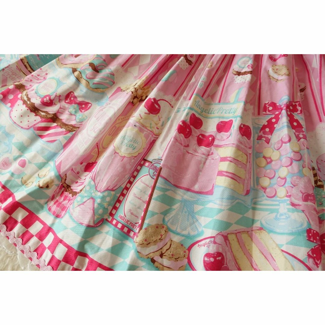 Angelic Pretty - angelic pretty エプロンスカートの通販 by eb Angelic Pretty - angelic pretty エプロンスカートの通販 by eb