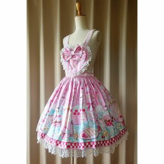 Angelic Pretty - angelic pretty エプロンスカートの通販 by eb Angelic Pretty - angelic pretty エプロンスカートの通販 by eb