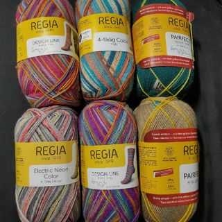 在庫処分 レギア 毛糸 ソックヤーン REGIA(生地/糸)