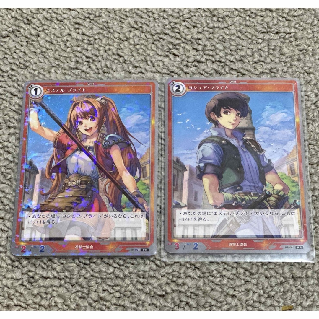 軌跡 PR プロモカード ファルコム エステル ヨシュア エンタメ/ホビーのトレーディングカード(シングルカード)の商品写真