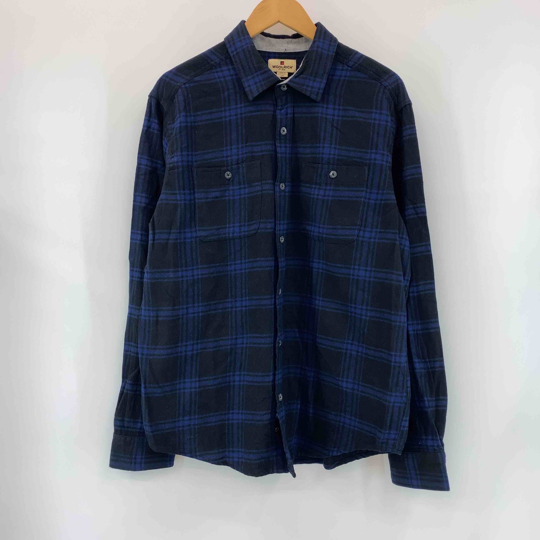 WOOLRICH - Woolrich ウールリッチ チェック柄 ブラックブルー WOOLRICH - Woolrich ウールリッチ チェック柄 ブラックブルー