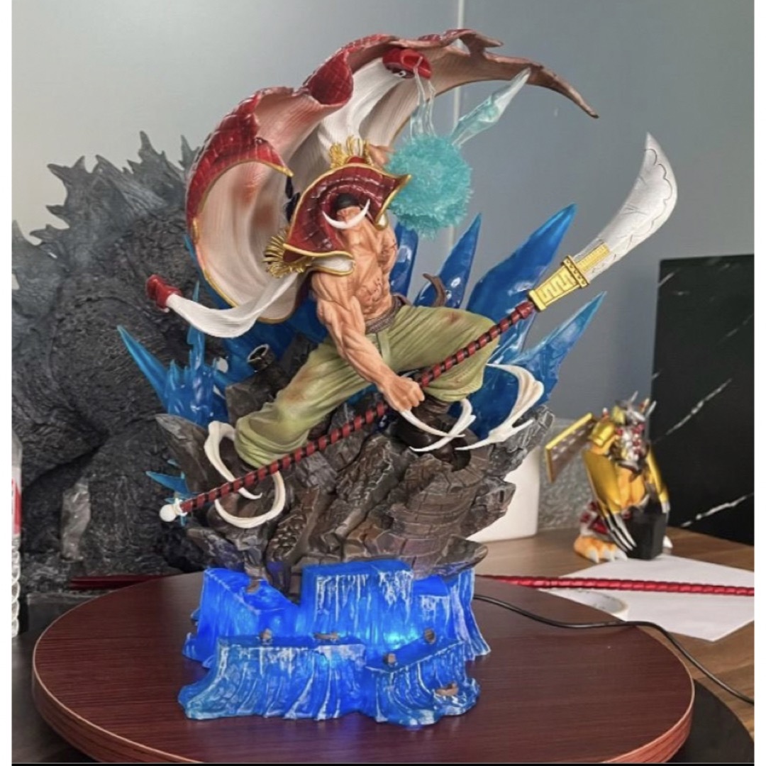 ワンピース POP 白ひげ フィギュア PVC製品 ガレージキットの ワンピース POP 白ひげ フィギュア PVC製品 ガレージキットの