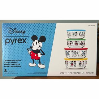 パイレックス(Pyrex)のPyrex 8ピース ディズニー ミッキーマウス&フレンズ フードストレージ(容器)