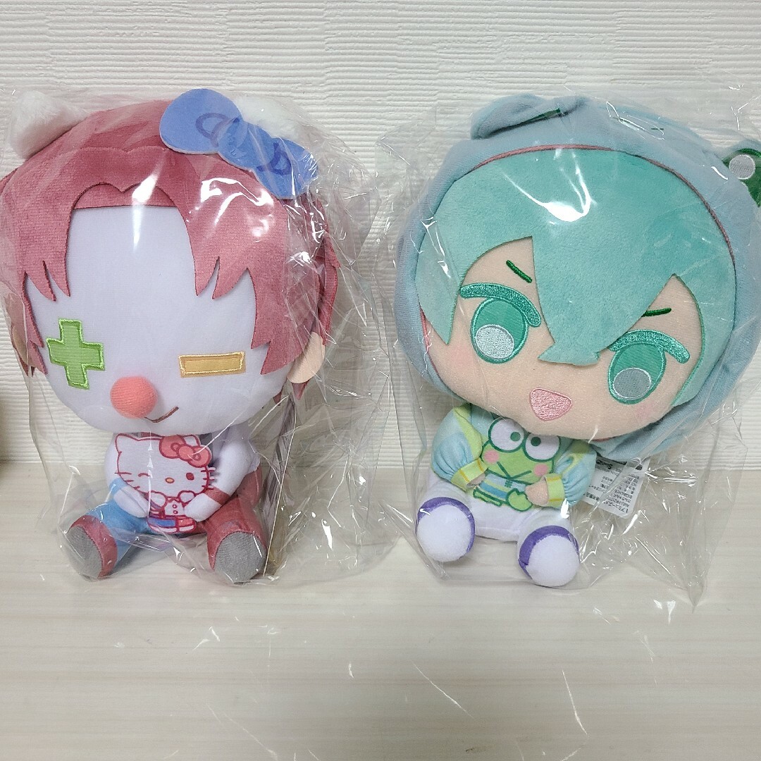さんちゃんく!×サンリオキャラクターズ BIGぬいぐるみセット エンタメ/ホビーのおもちゃ/ぬいぐるみ(キャラクターグッズ)の商品写真