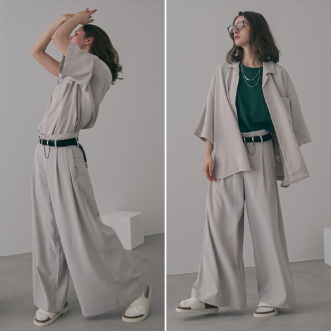 美品】shiki tokyo パイピングワイドフレアパンツの通販 by 常識 美品】shiki tokyo パイピングワイドフレアパンツの通販 by 常識