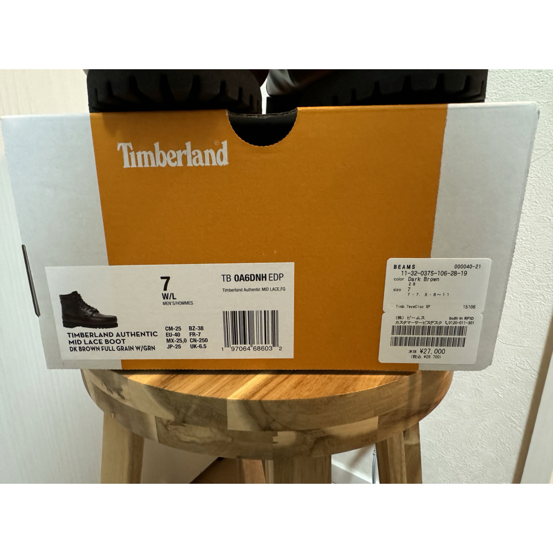 Timberland - Timberland × BEAMS / 別注 7eye classic lugの Timberland - Timberland × BEAMS / 別注 7eye classic lugの