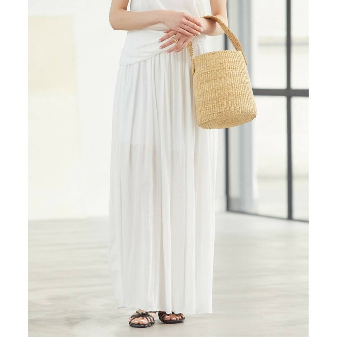 Plage - 【新品・タグ付き】PlageのSheer Jersey Gatheredスカート