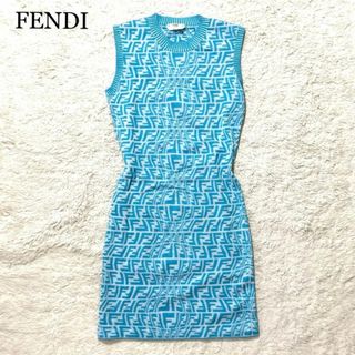 FENDI(ワンピース ・ ブルー・ネイビー/青色系)のフリマ FENDI(ワンピース ・ ブルー・ネイビー/青色系)のフリマ