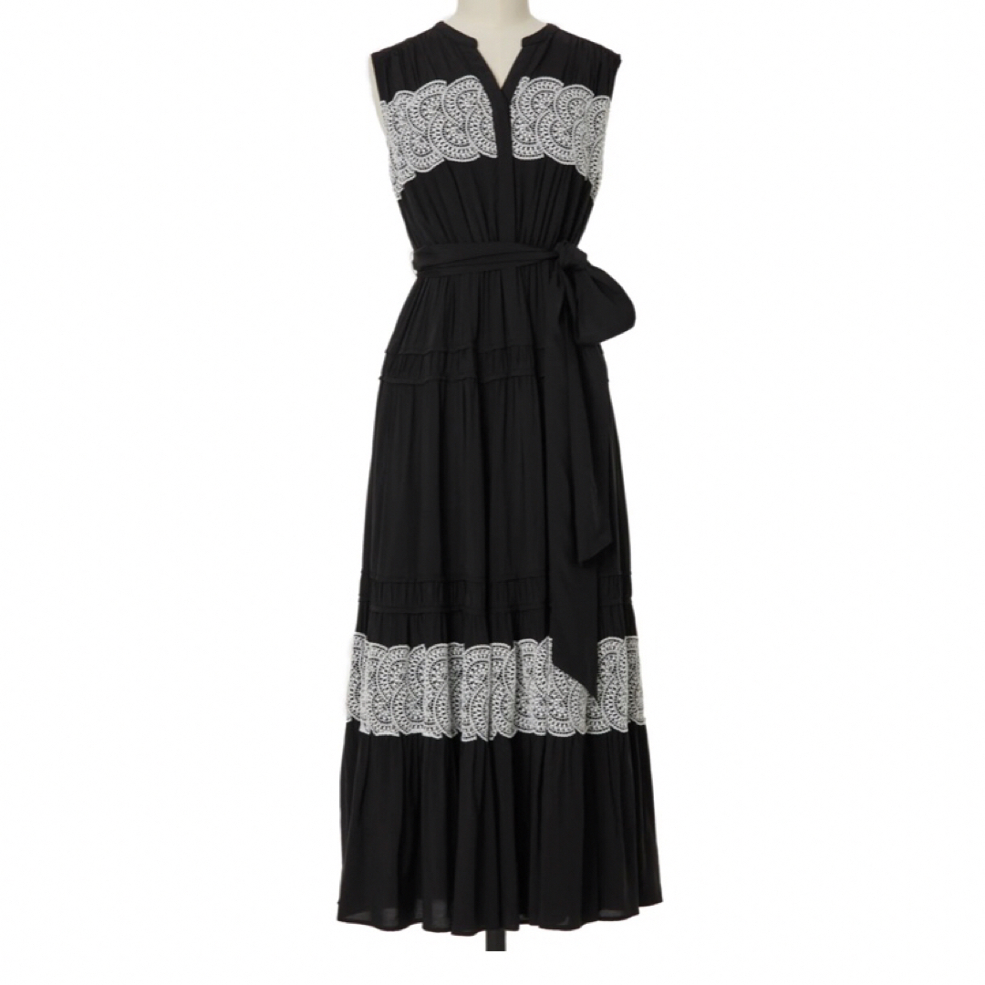 Her lip to Scala Lace-Trimmed Dress Her lip to Scala Lace-Trimmed Dress