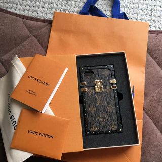 ルイヴィトン(LOUIS VUITTON)の希少♡EYE  TRUNK iPhone7用(iPhoneケース)