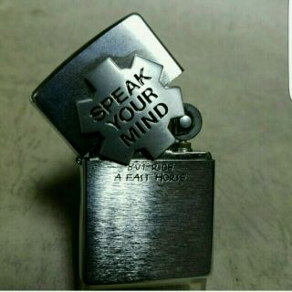 ジッポー(ZIPPO)の新品❤04A`Zippoマルボロ❤スイス限定❤SPEAK YOUR MIND❤(タバコグッズ)