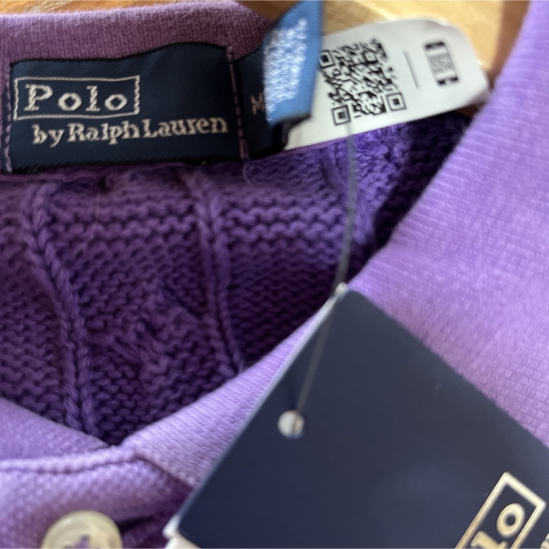 POLO RALPH LAUREN - ラルフローレンケーブルニット ポロシャツ POLO RALPH LAUREN - ラルフローレンケーブルニット ポロシャツ