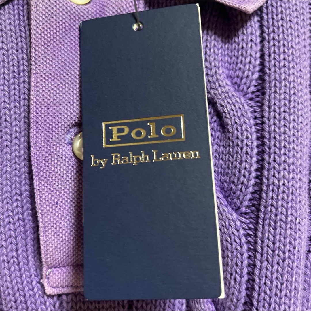 POLO RALPH LAUREN - ラルフローレンケーブルニット ポロシャツ POLO RALPH LAUREN - ラルフローレンケーブルニット ポロシャツ